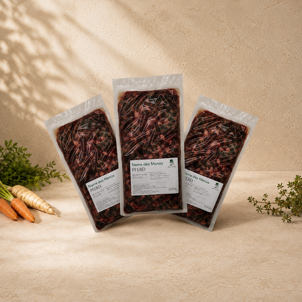 Pferd BARF Probierpaket – 5 kg